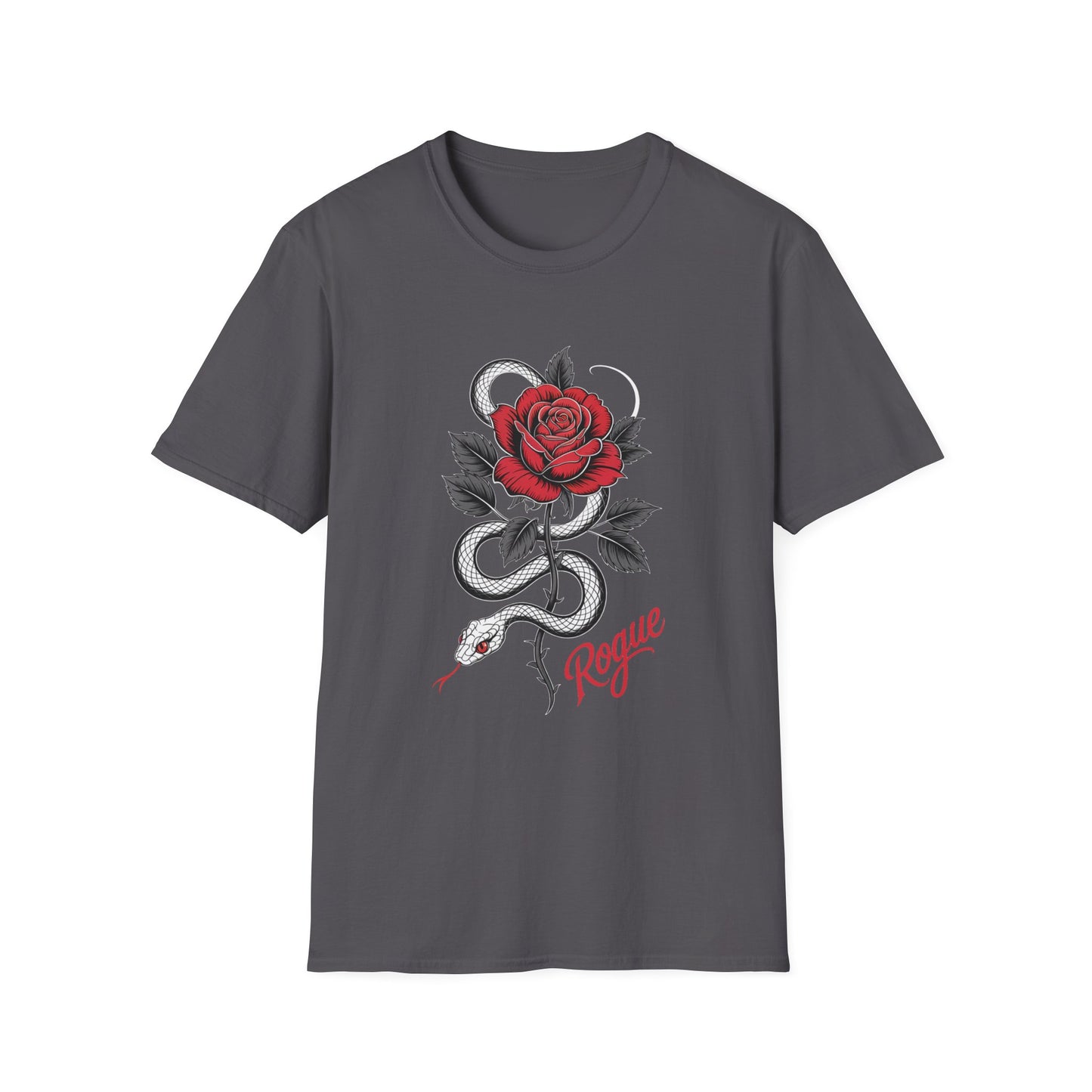 Rogue Bloom Snake & Rose Graphic Tee
