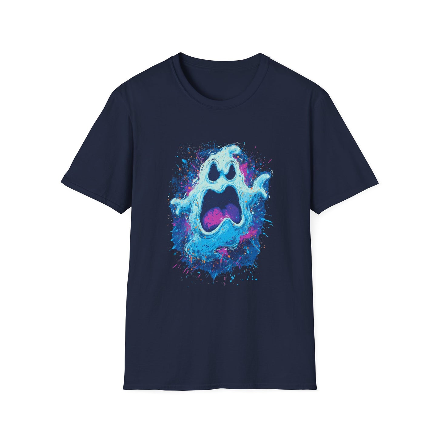 Color Panic Halloween Ghost Tee