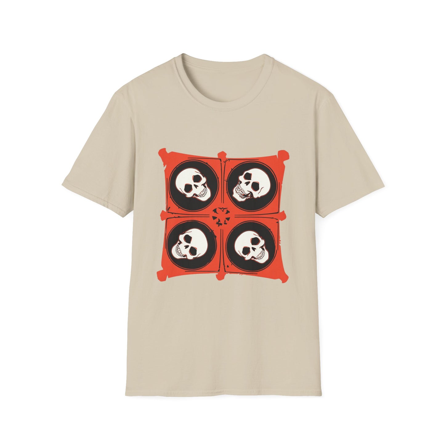 Skull Grid Syndicate Halloween Head Tee