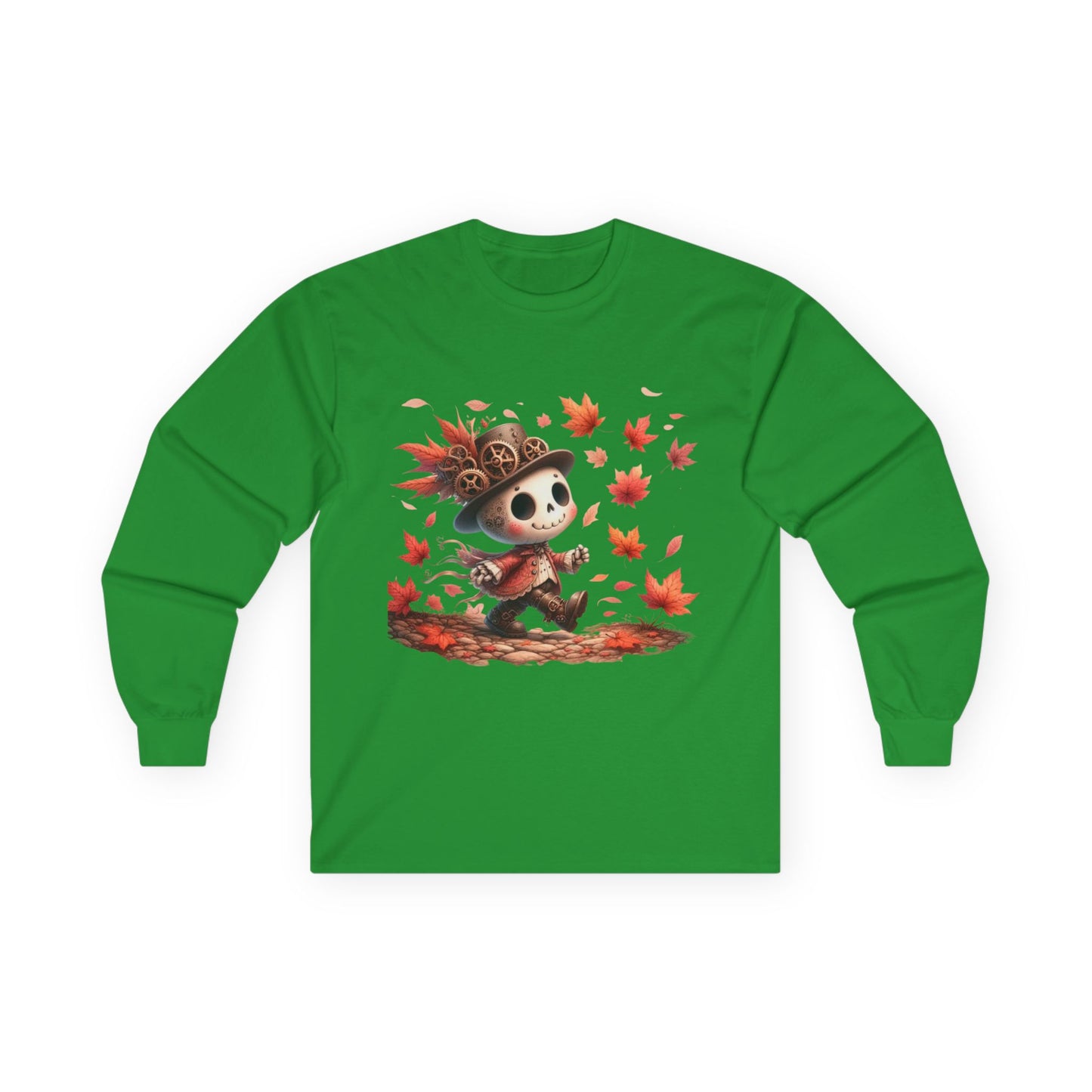 Copy of “Steampunk Stroll” Long Sleeve Tee – Autumn Mechanica Edition