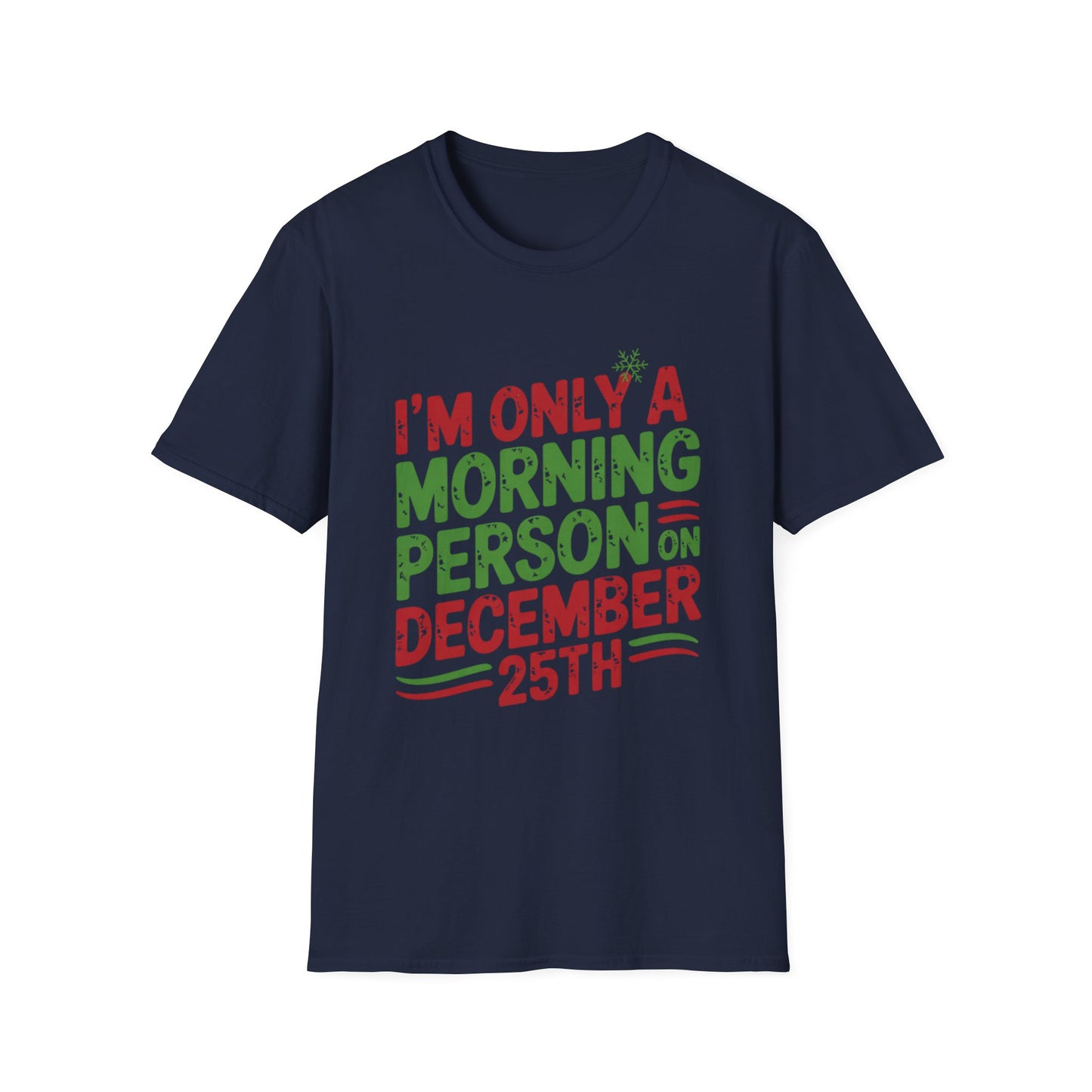 December 25th Morning Tee – Powered by Presents & Peppermint