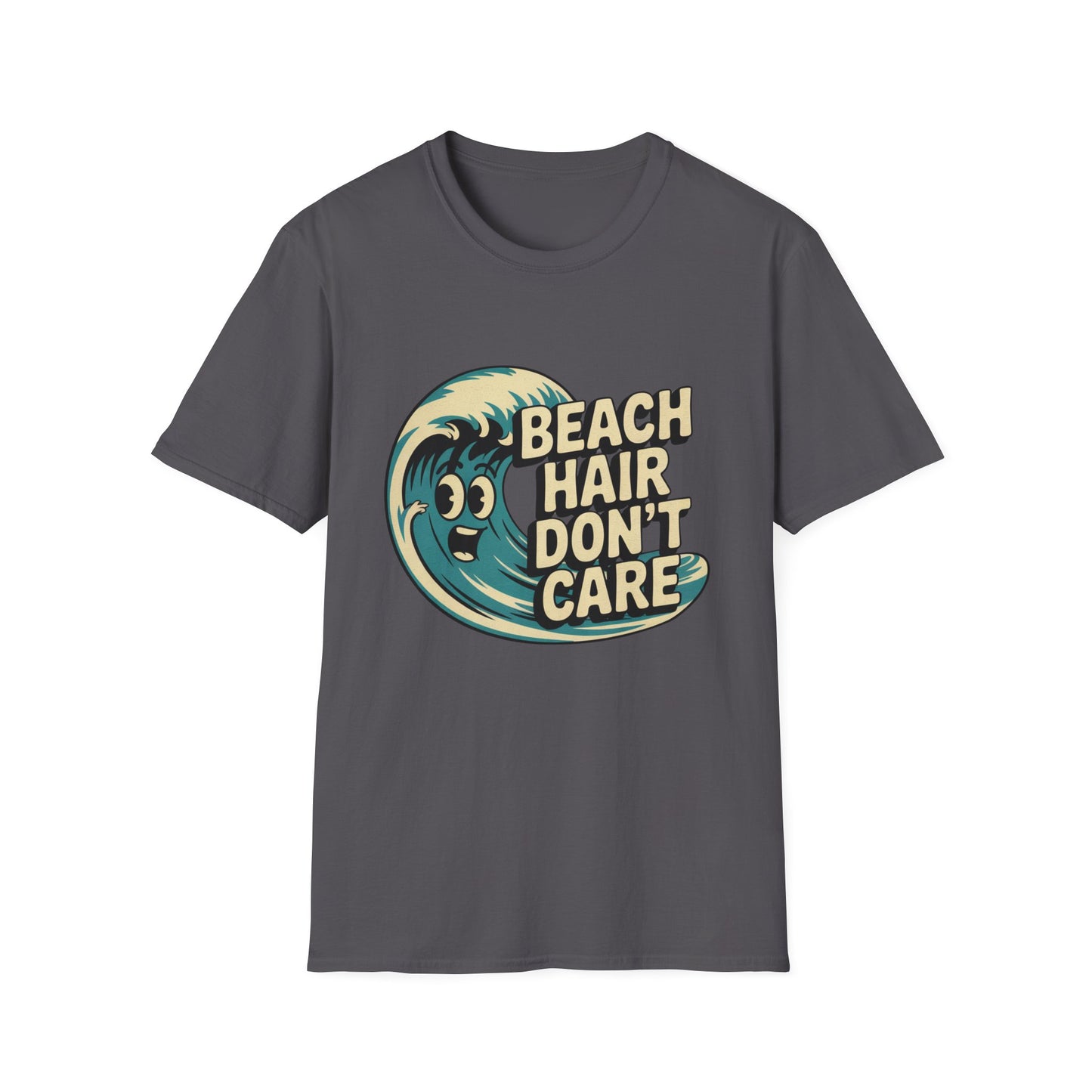 Beach Hair Tee – Messy, Majestic, and Totally Unbothered
