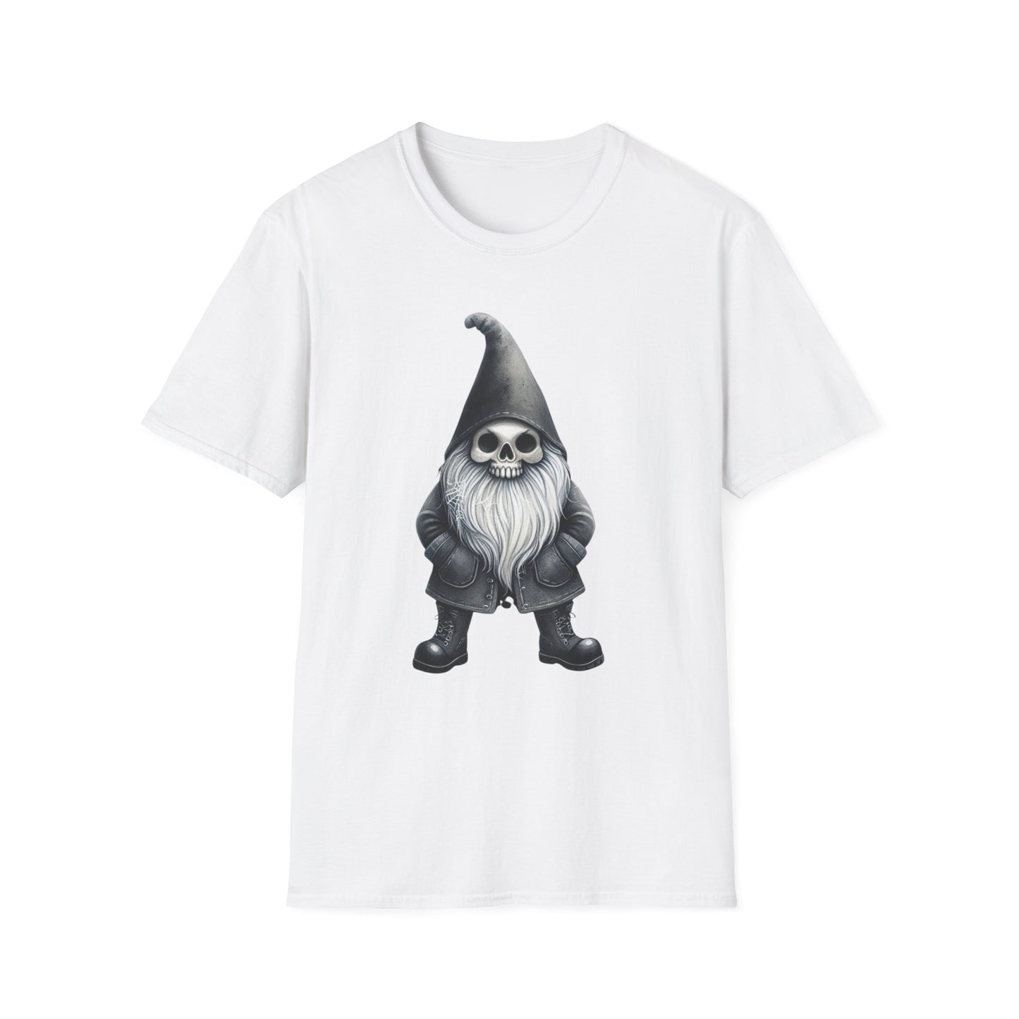 “Grim Gnome” Tee – Cobweb Beard Edition