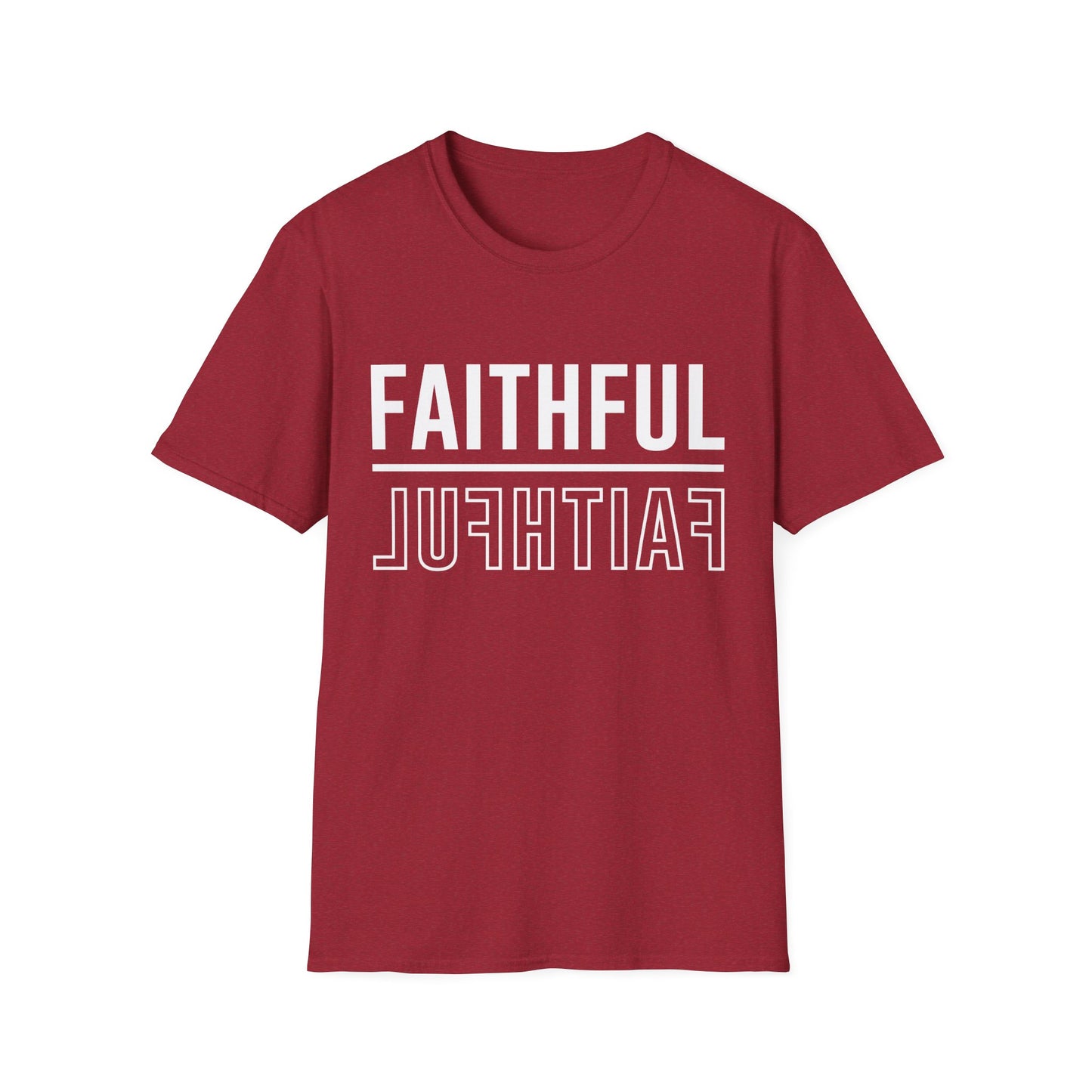 Faithful Minimalist Tee – Steady in Spirit, Bold in Heart