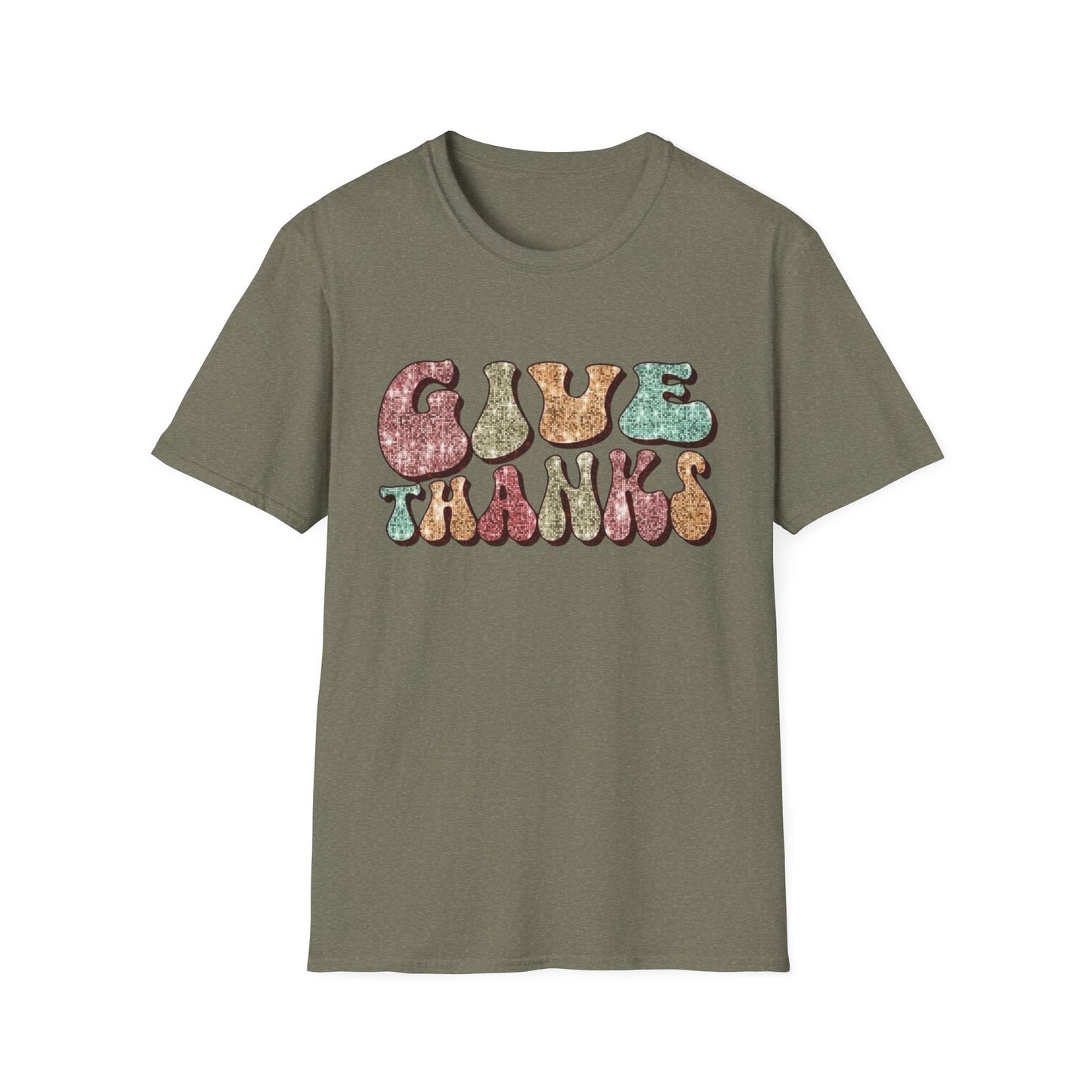 GIVE THANKS – Retro Edition Short Sleeve Tee
