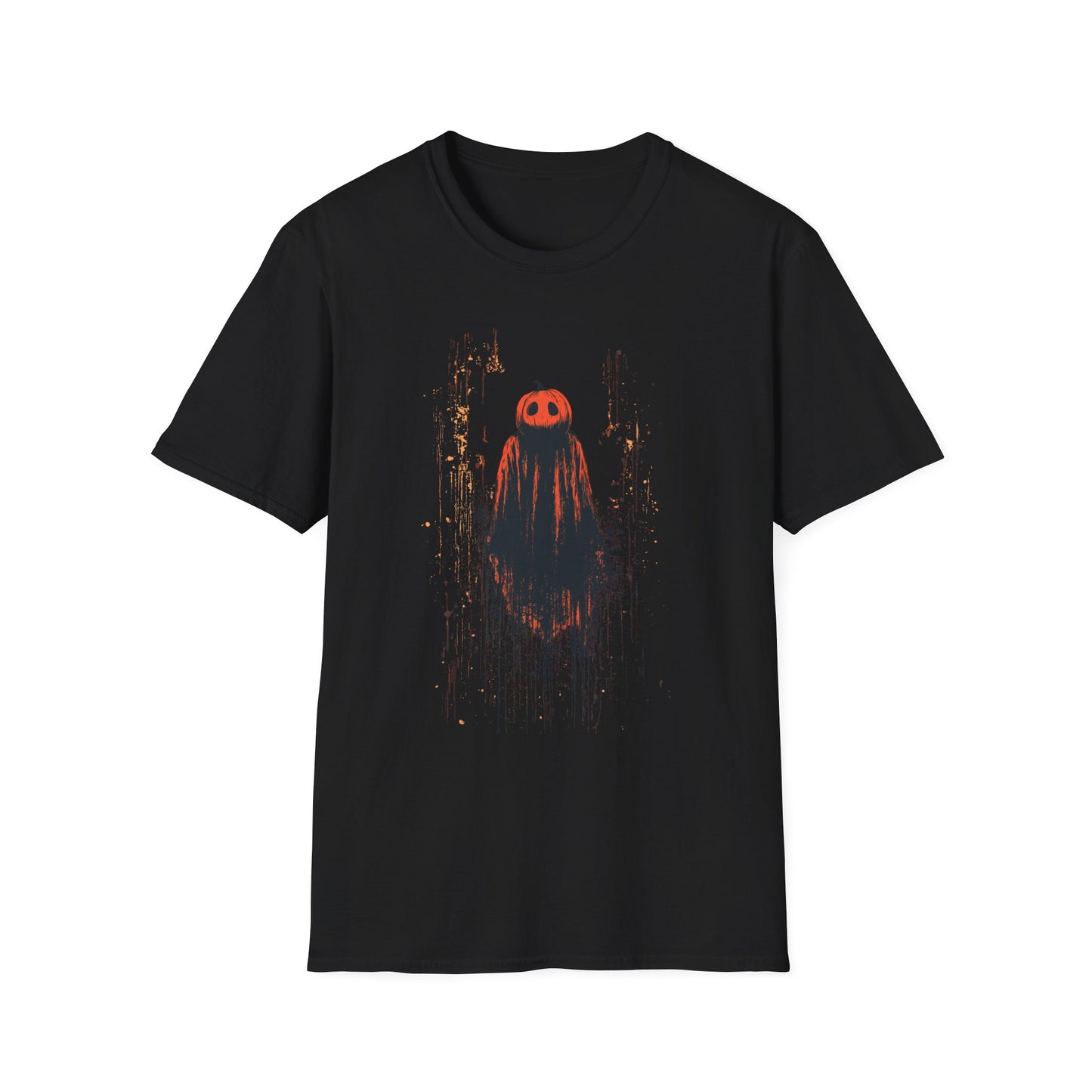 Ghoul Guard Halloween Pumpkin Head Tee