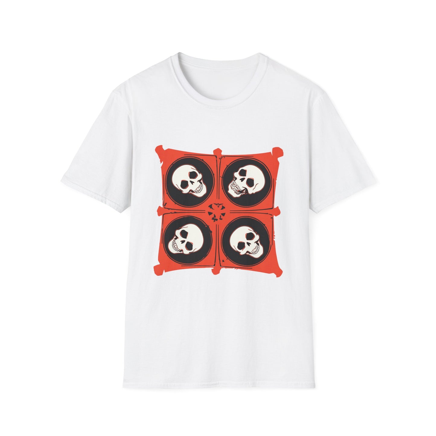 Skull Grid Syndicate Halloween Head Tee