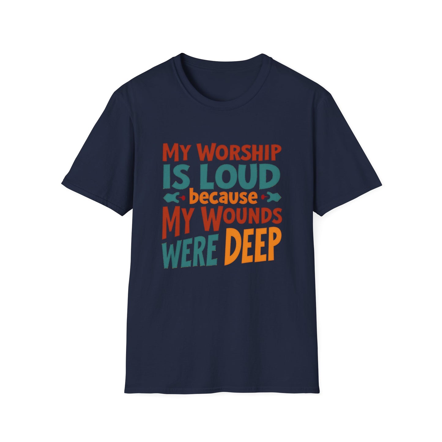 Loud Worship, Deep Wounds Tee – Testimony Edition