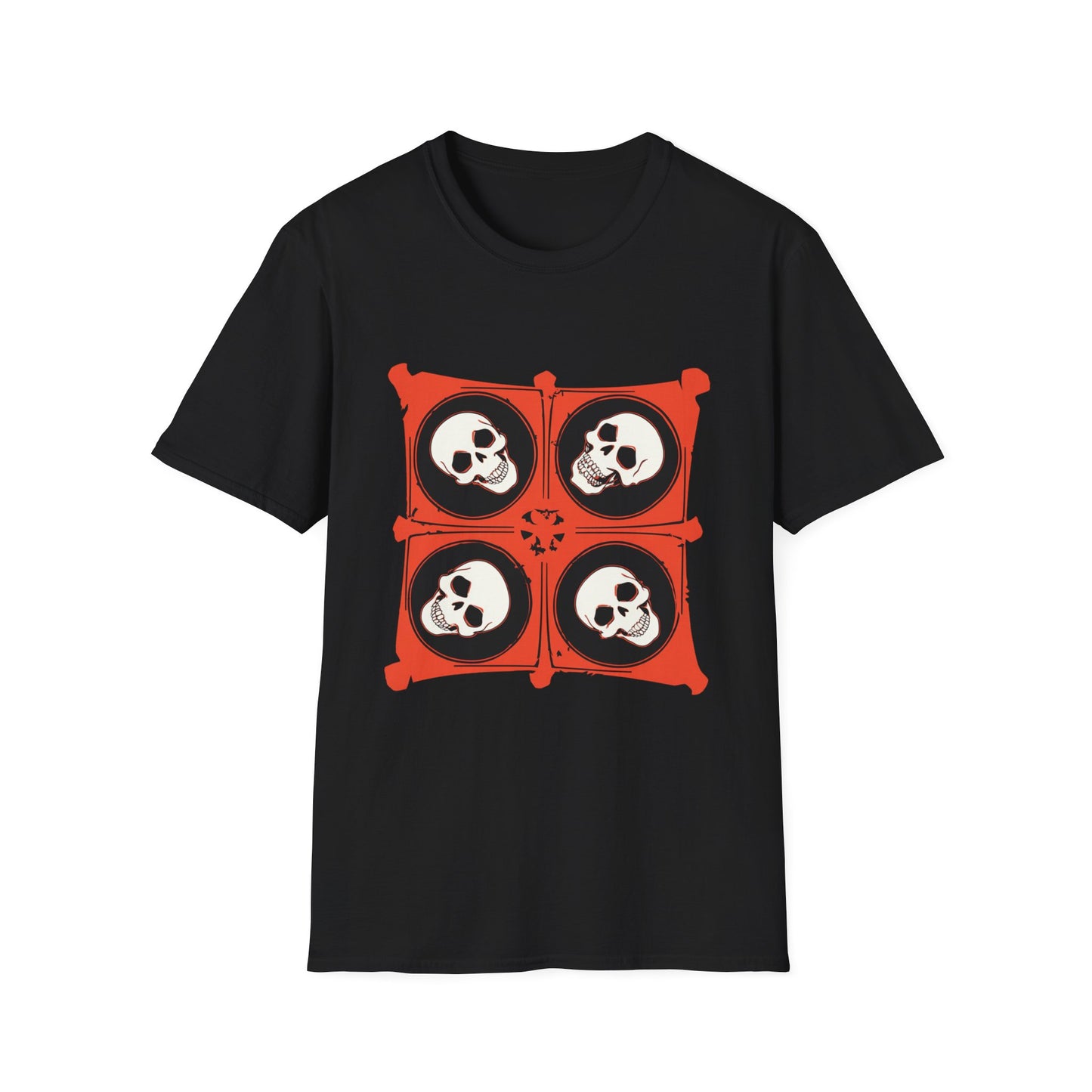 Skull Grid Syndicate Halloween Head Tee
