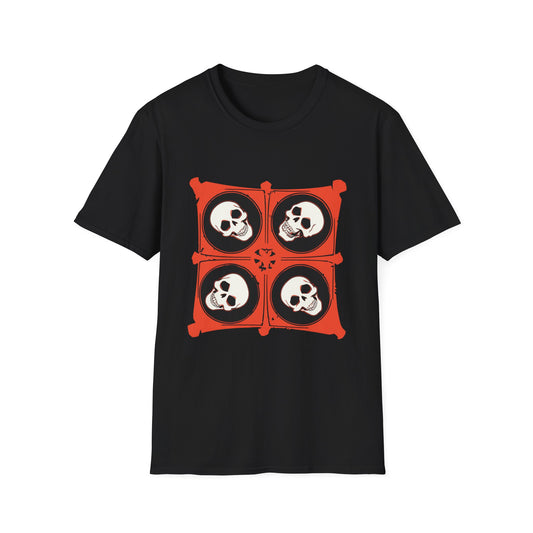 Skull Grid Syndicate Halloween Head Tee