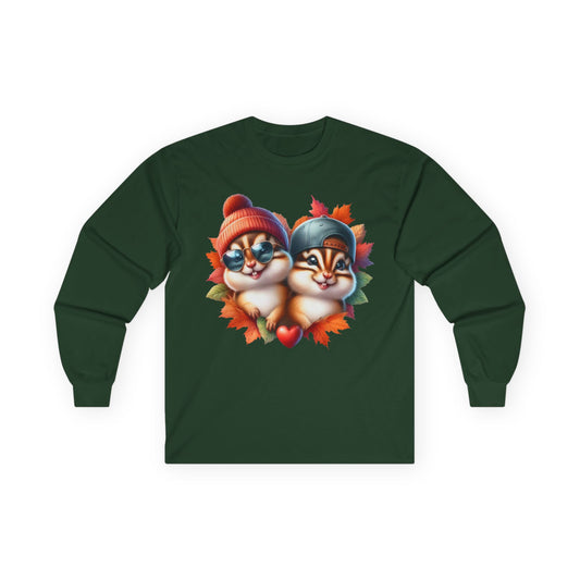 “Chipmunk Crew” Long Sleeve Tee – Leaf Drop Edition