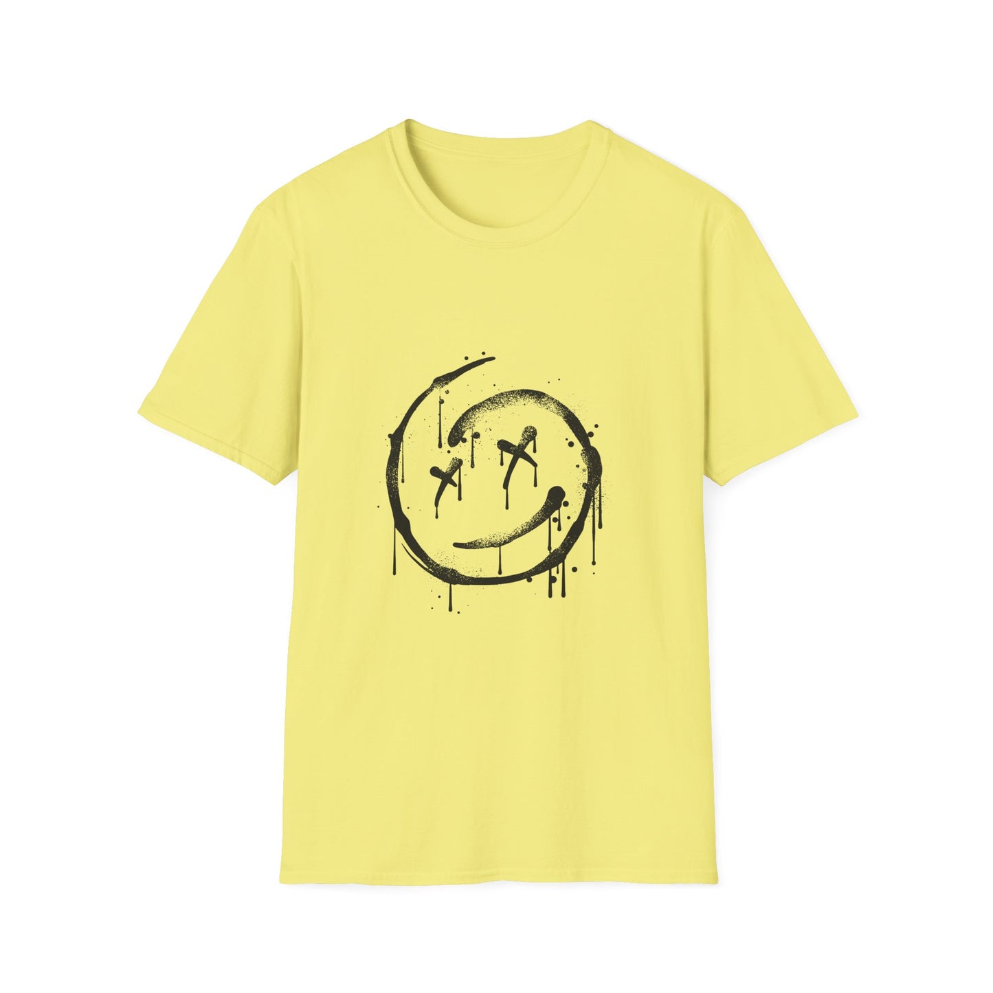 Dripping Smiley Face Graphic Tee