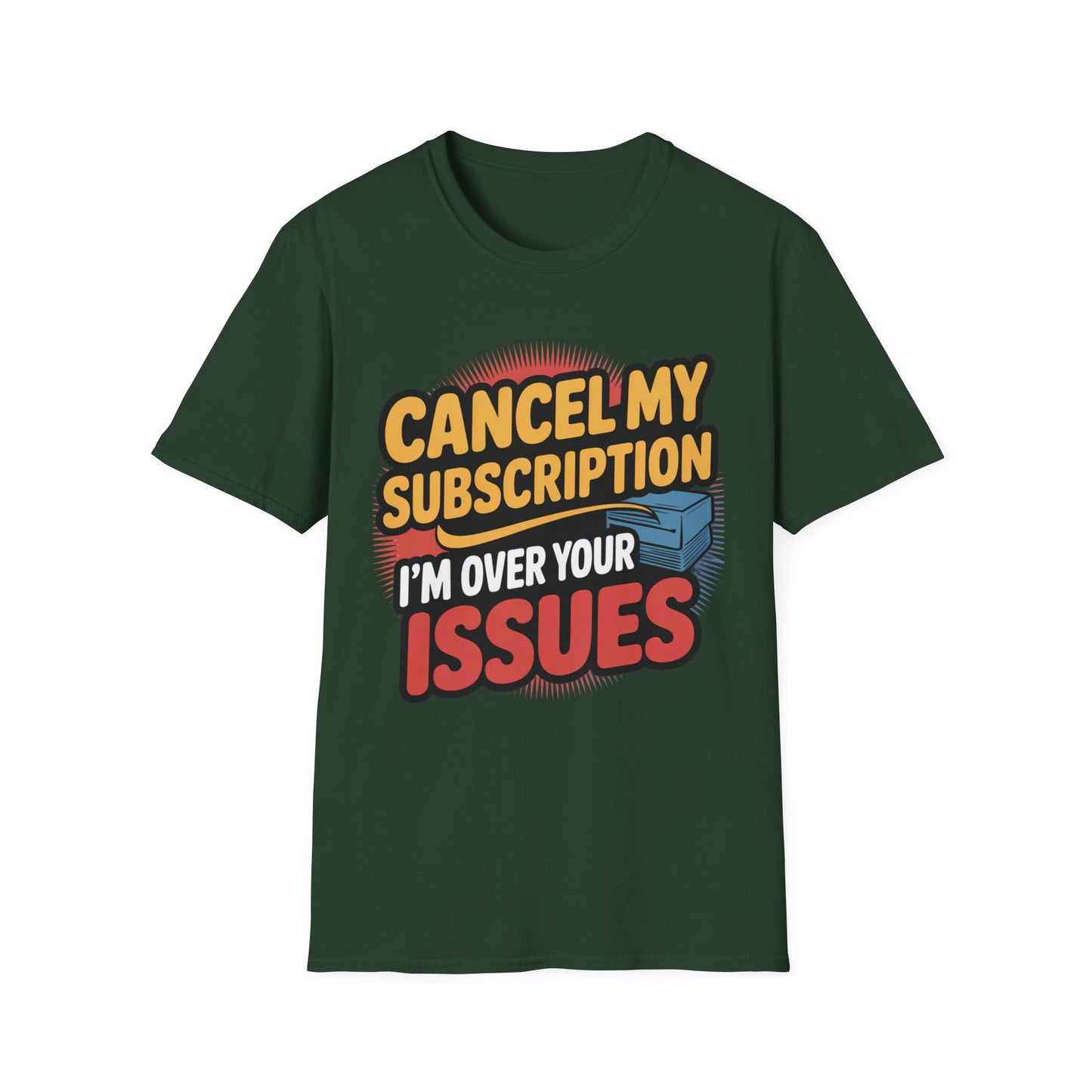Unsubscribe Tee – Drama-Free, Boldly Branded