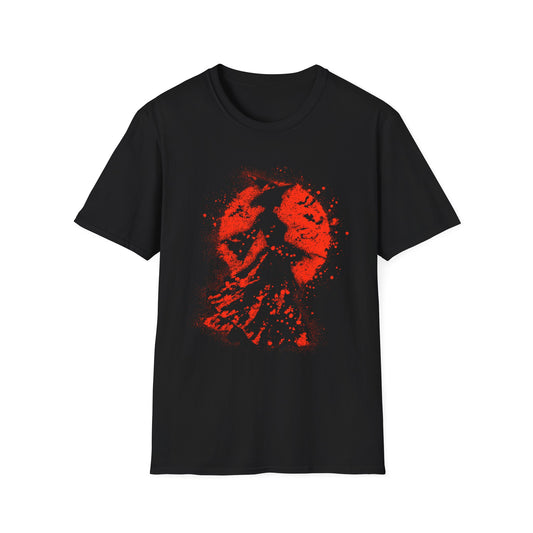 Red Drip Reverie Witch Halloween Head Tee