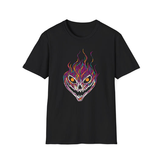 Trick or Terror Halloween Head Tee