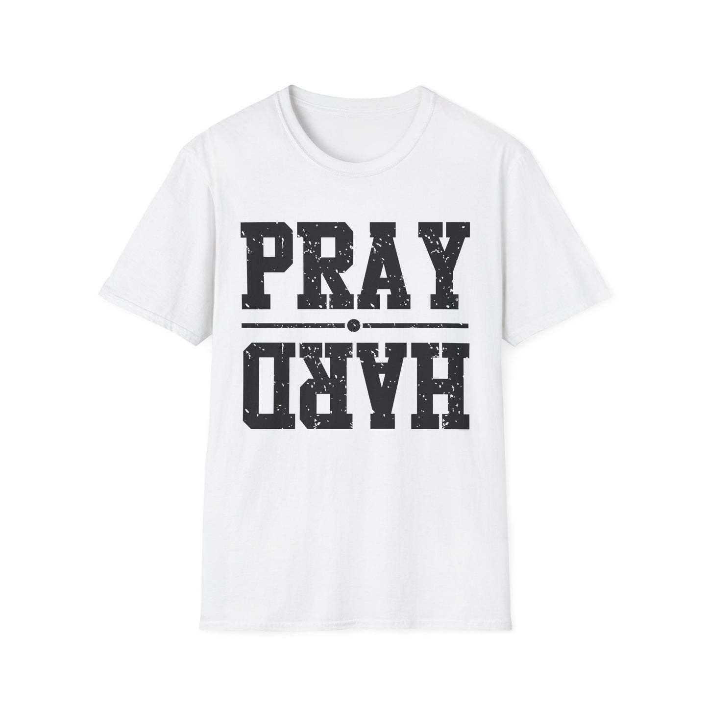 Pray Hard Bold Faith Tee – Power in Every Prayer