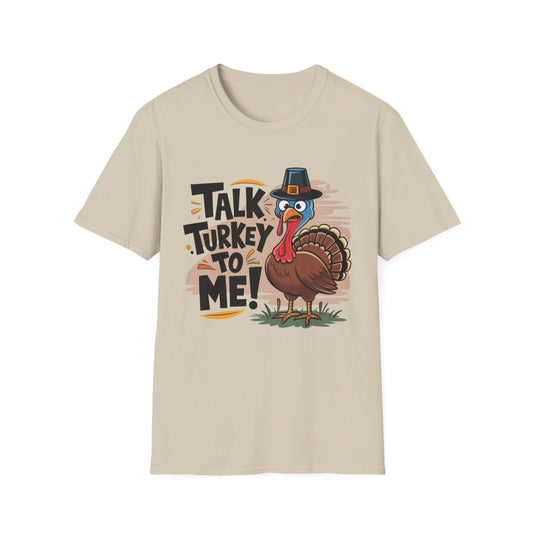 Talk Turkey to Me – Pilgrim Hat Edition Short Sleeve Tee