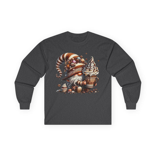 “Sweet Brew Gnome” Long Sleeve Tee – Dessert Daydream Edition