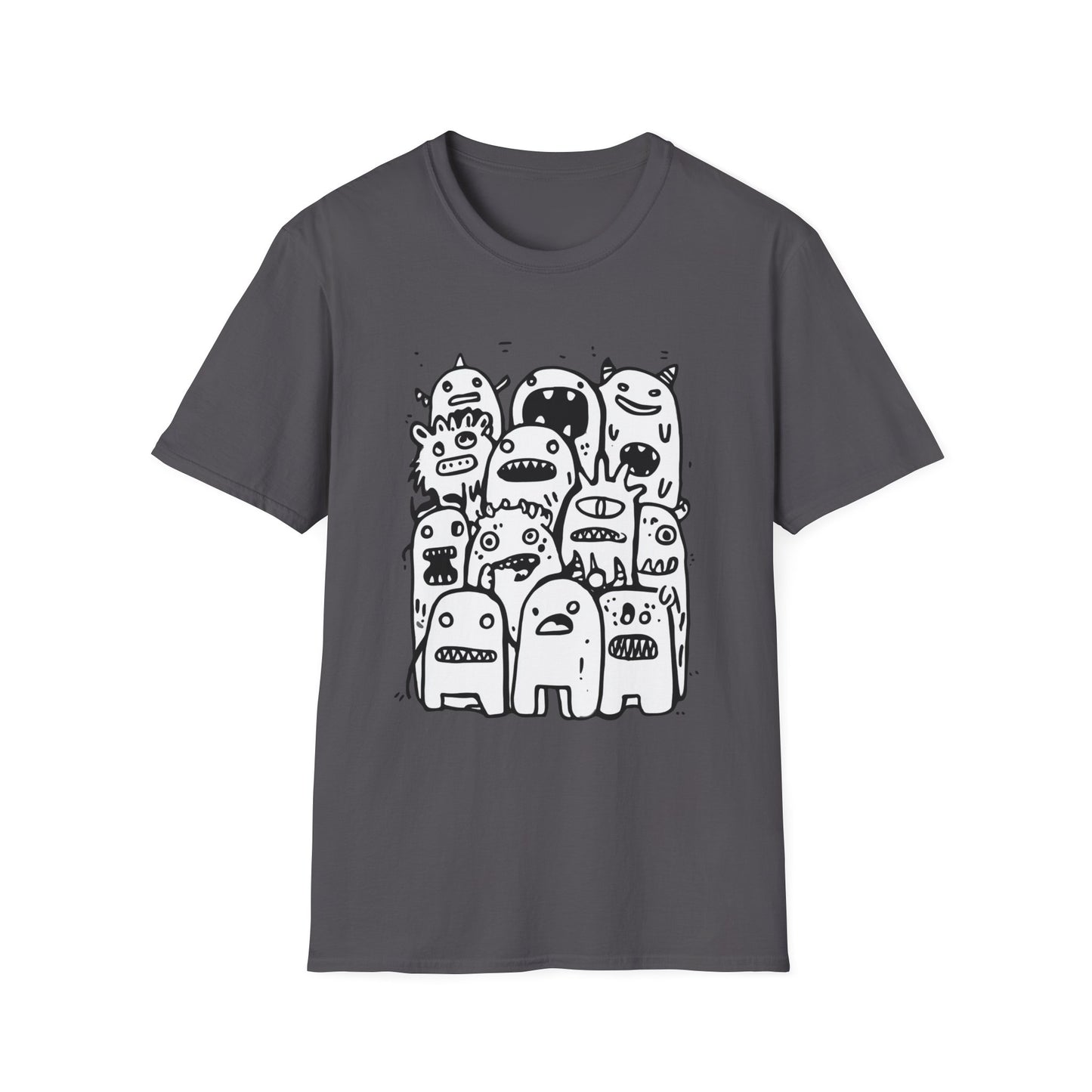 Monster Mash Up Halloween Design Tee