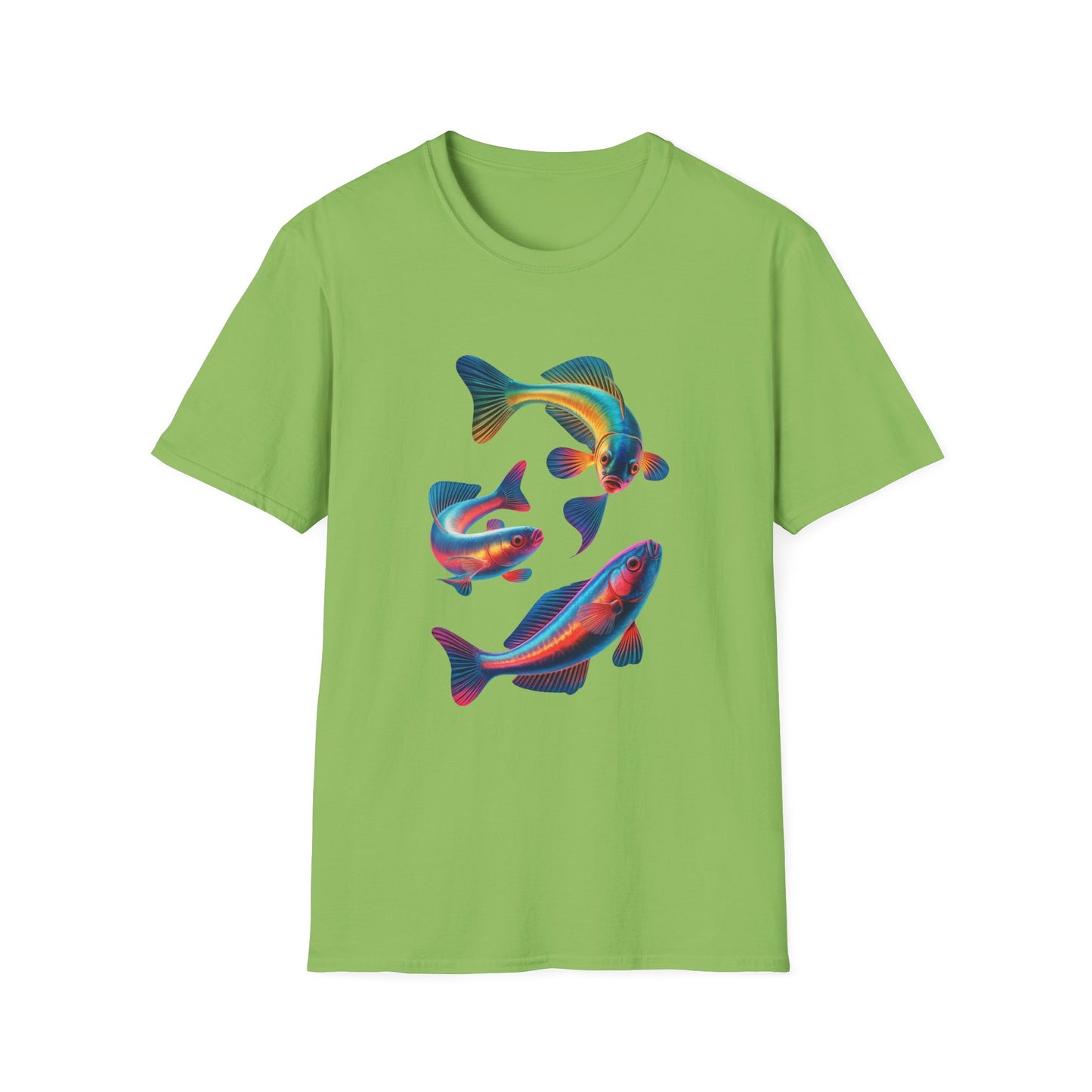 Neon Current Trio Fish Graphic Tee