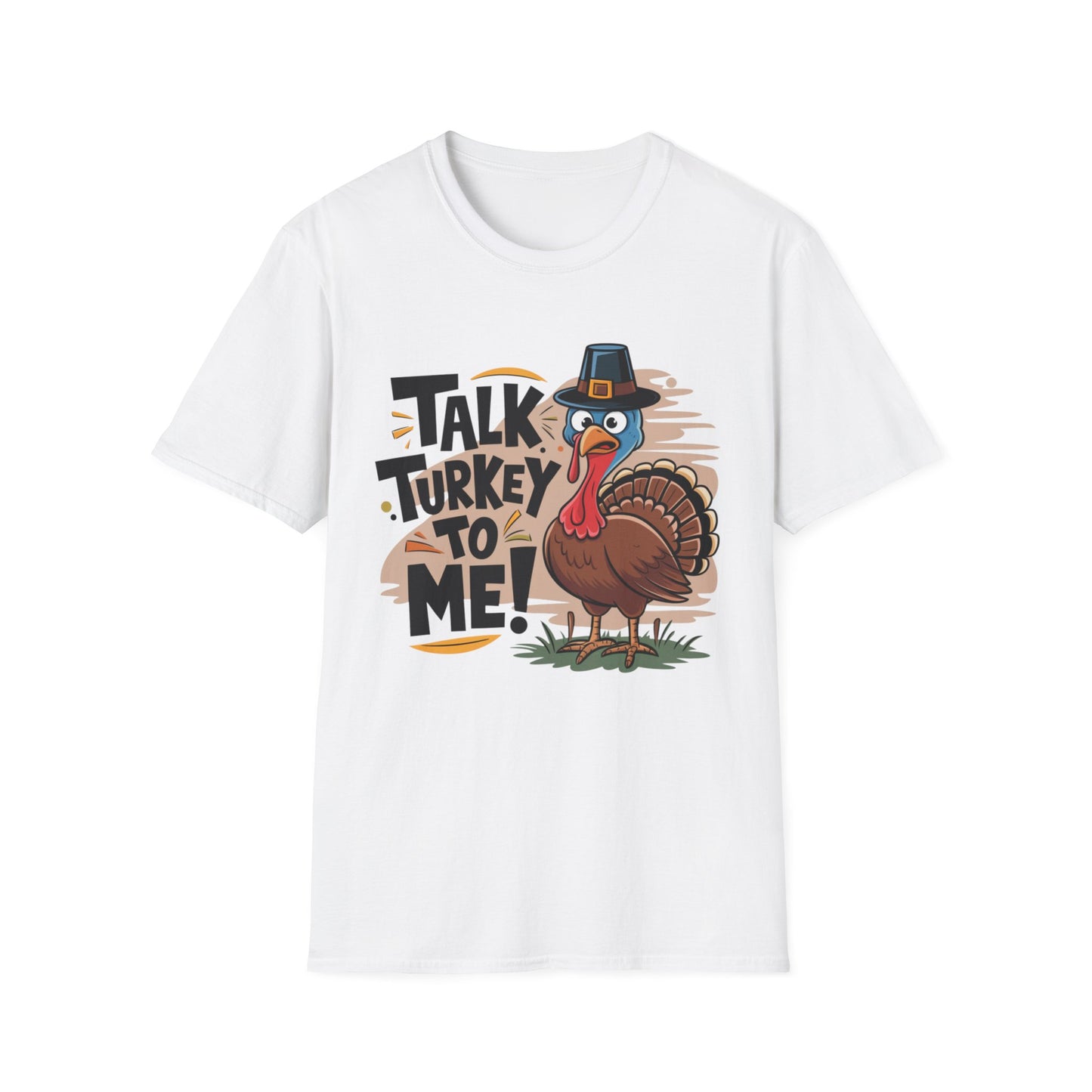 Talk Turkey to Me – Pilgrim Hat Edition Short Sleeve Tee