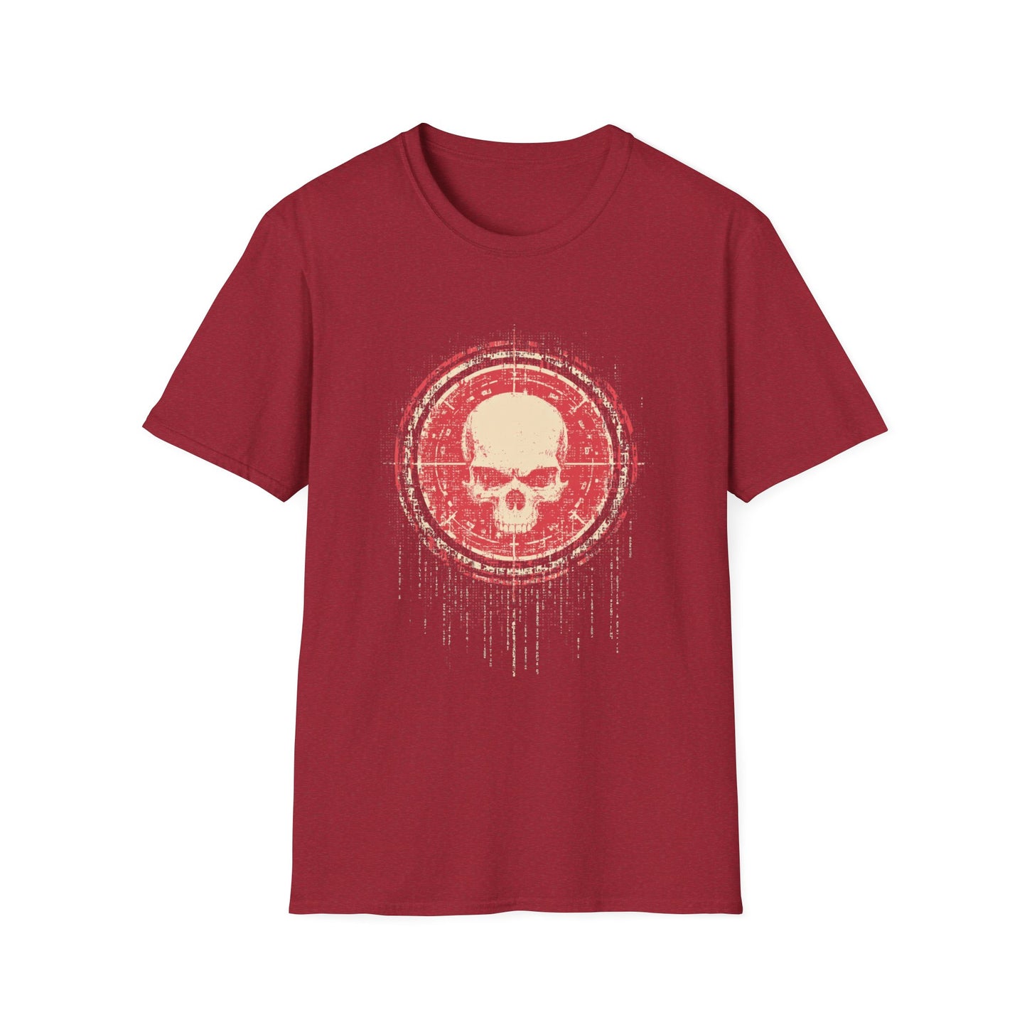 Target Acquired – Cyber Skull Matrix Design