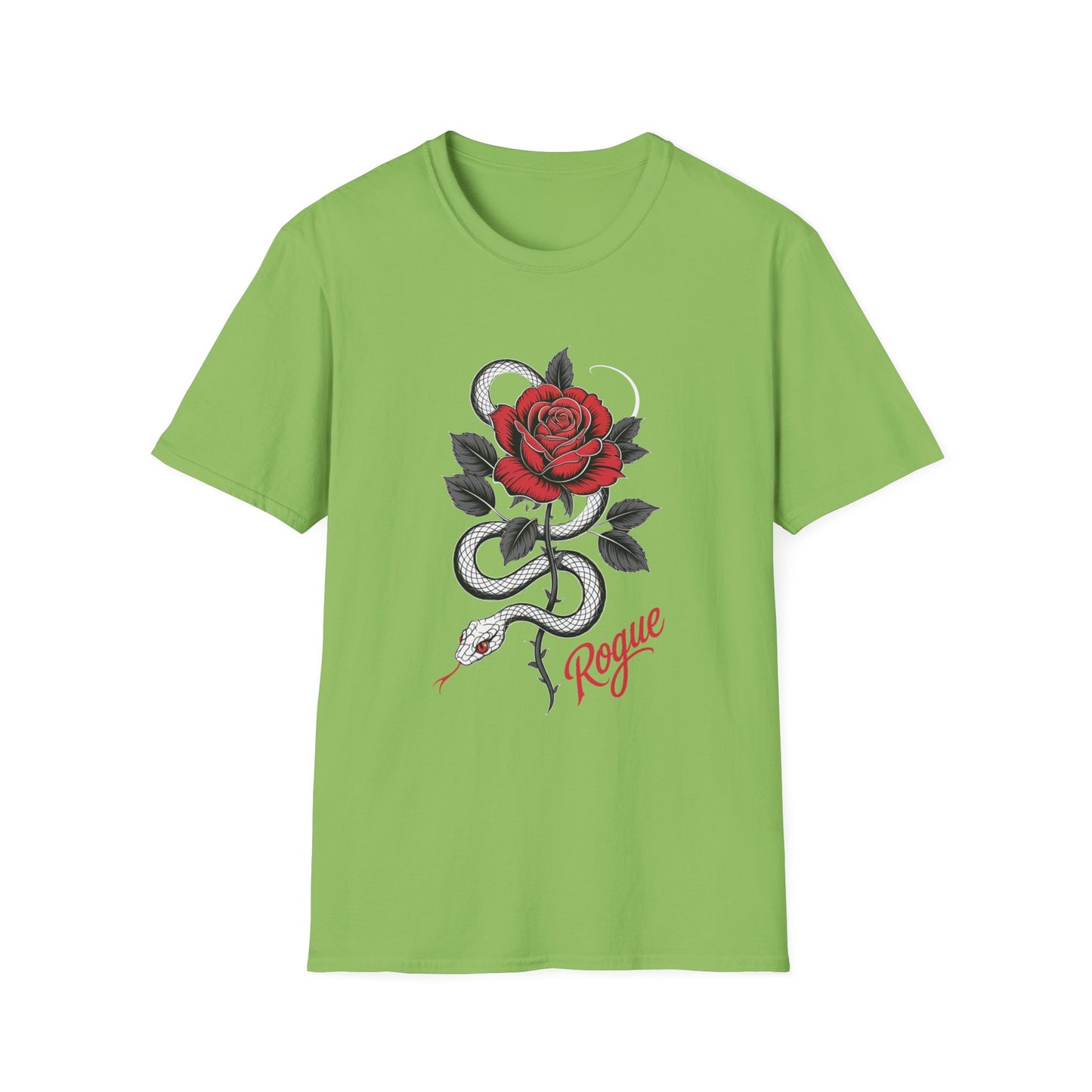 Rogue Bloom Snake & Rose Graphic Tee