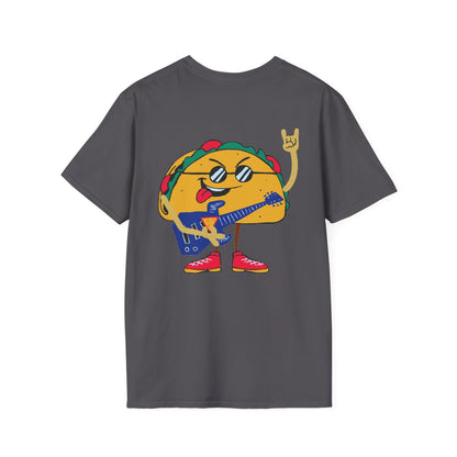 Rock Yo Taco Front and Back Print Tee