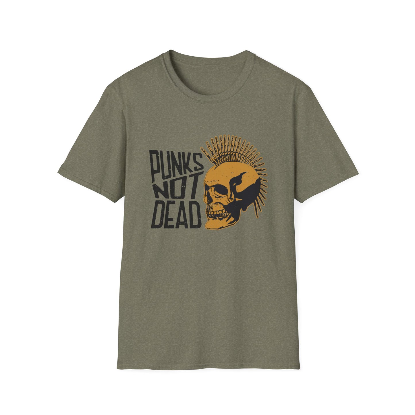 “Punks Not Dead” – The Bullet Mohawk Skull of Rebellion, Rawness & Rock Identity