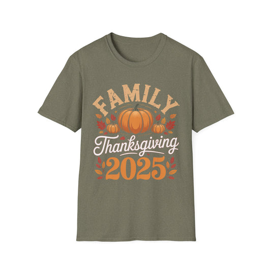 Family Thanksgiving 2025 Short Sleeve Tee