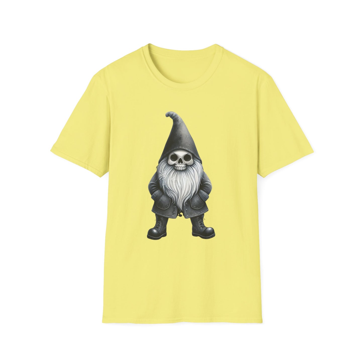 “Grim Gnome” Tee – Cobweb Beard Edition