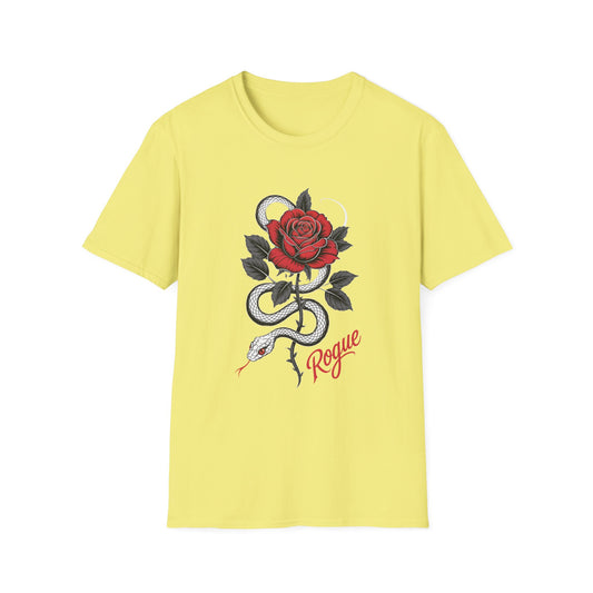 Rogue Bloom Snake & Rose Graphic Tee