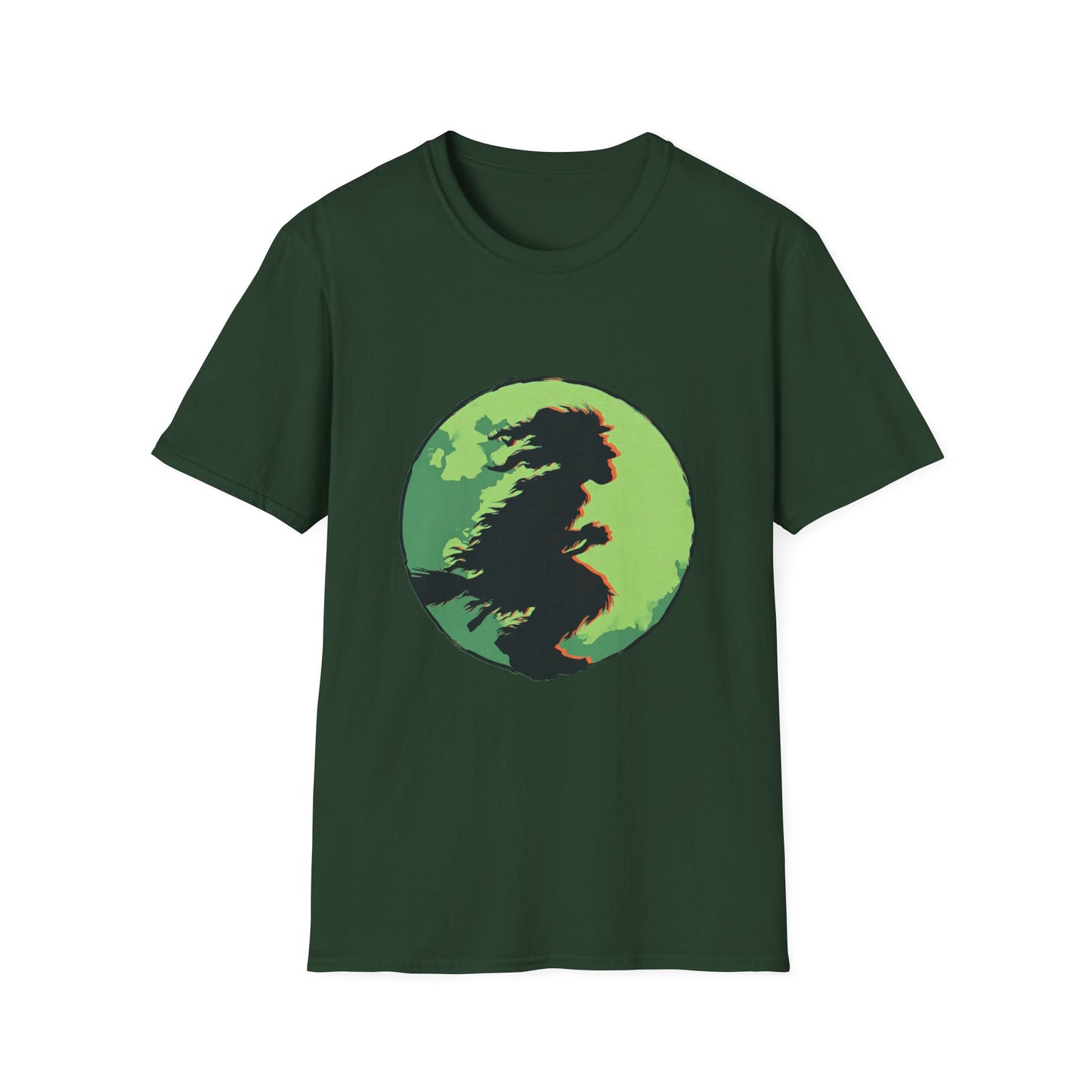 Moonstalker Witch Halloween Head Tee