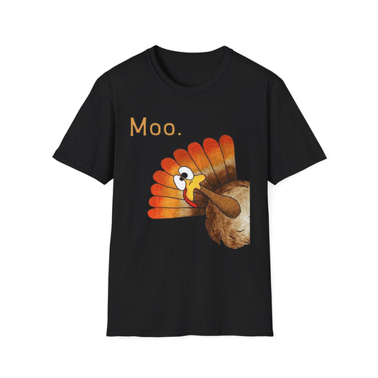 Moo. – Confused Turkey Edition Short Sleeve Tee