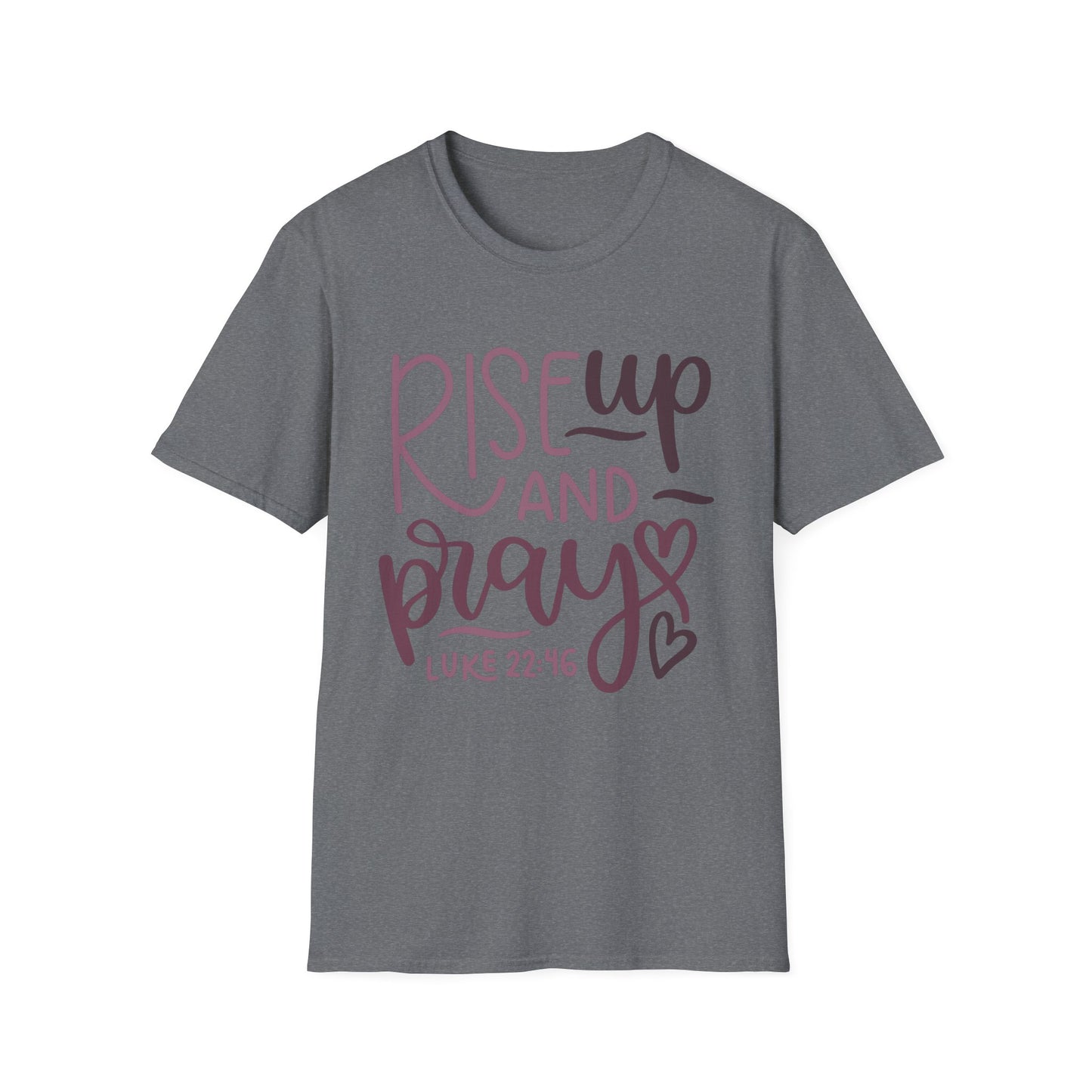 Rise Up and Pray Tee – Luke 22:46 Flourish Edition