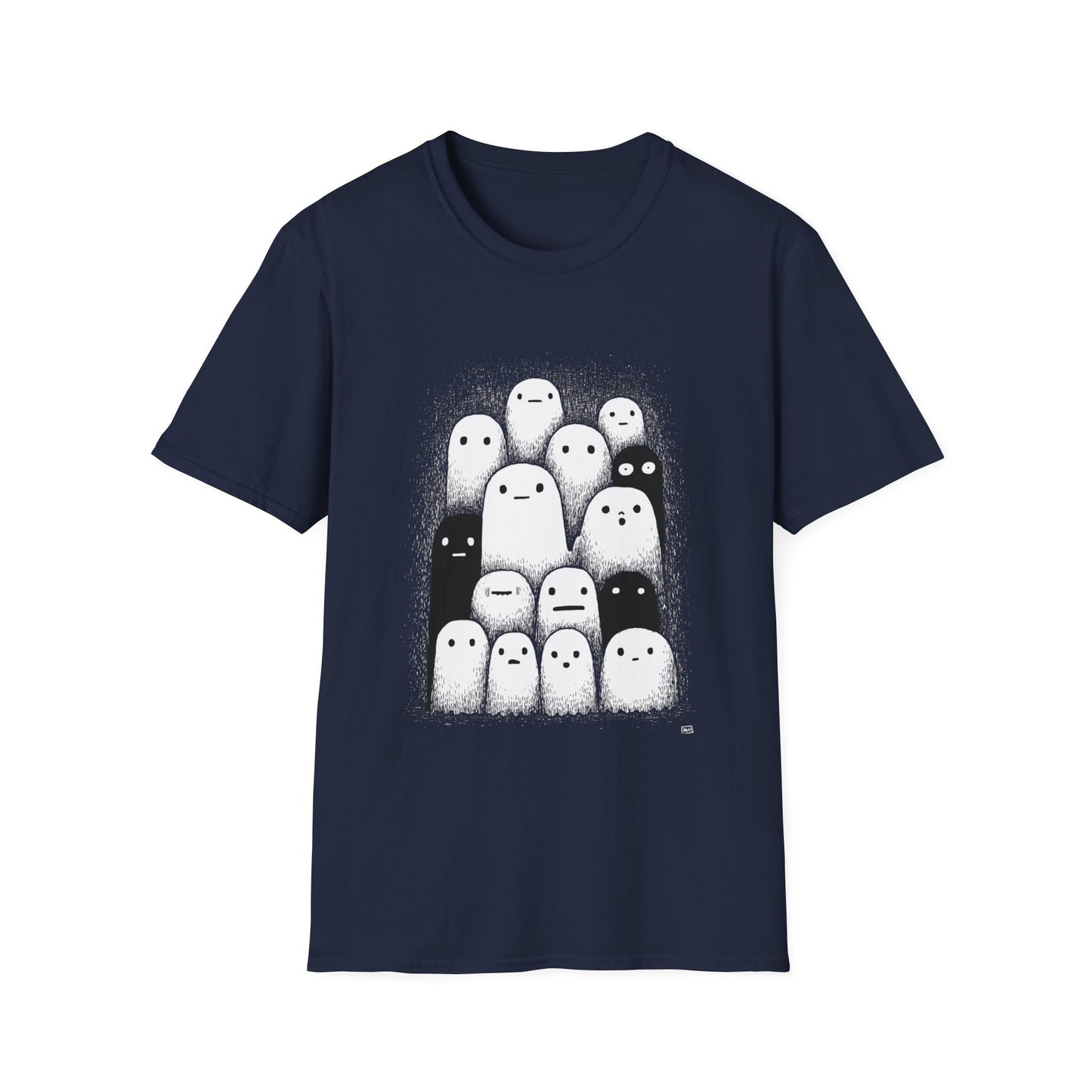 Stacked Spirits Halloween Design Tee