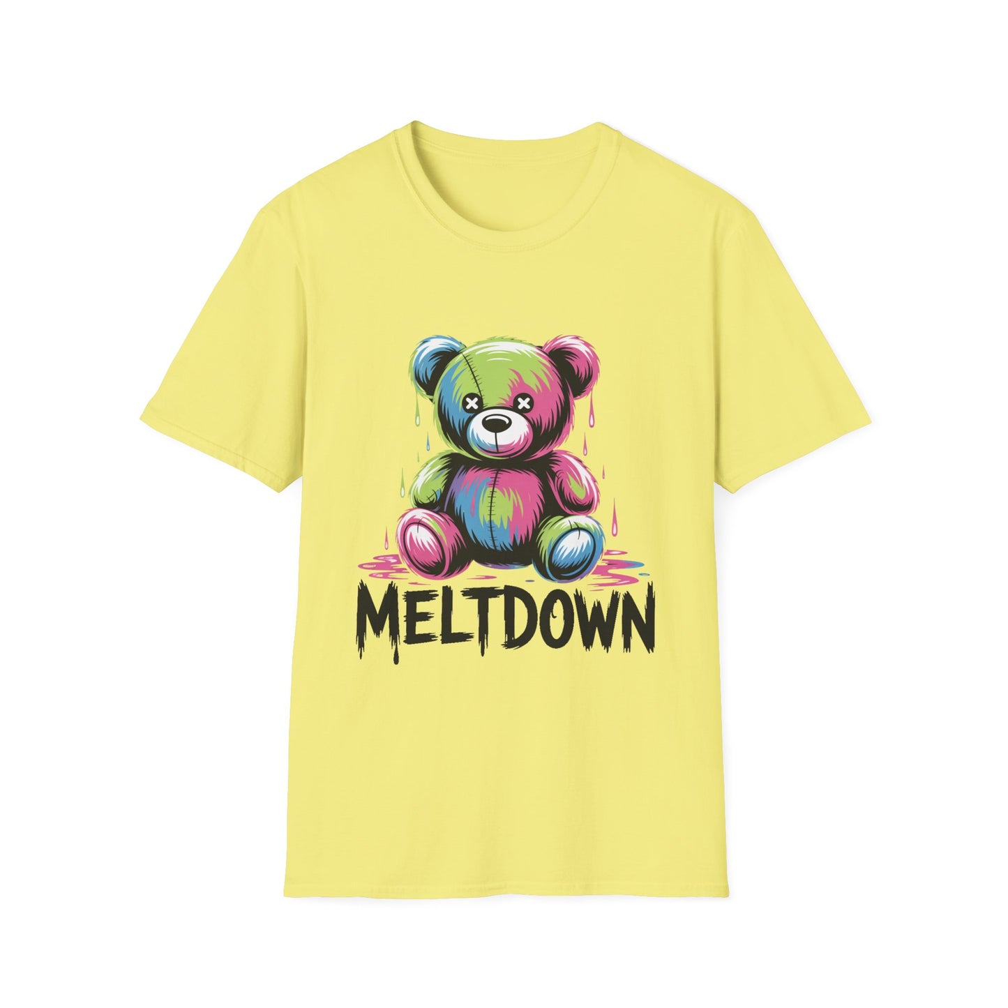 Meltdown Teddy Bear Graphic Tee