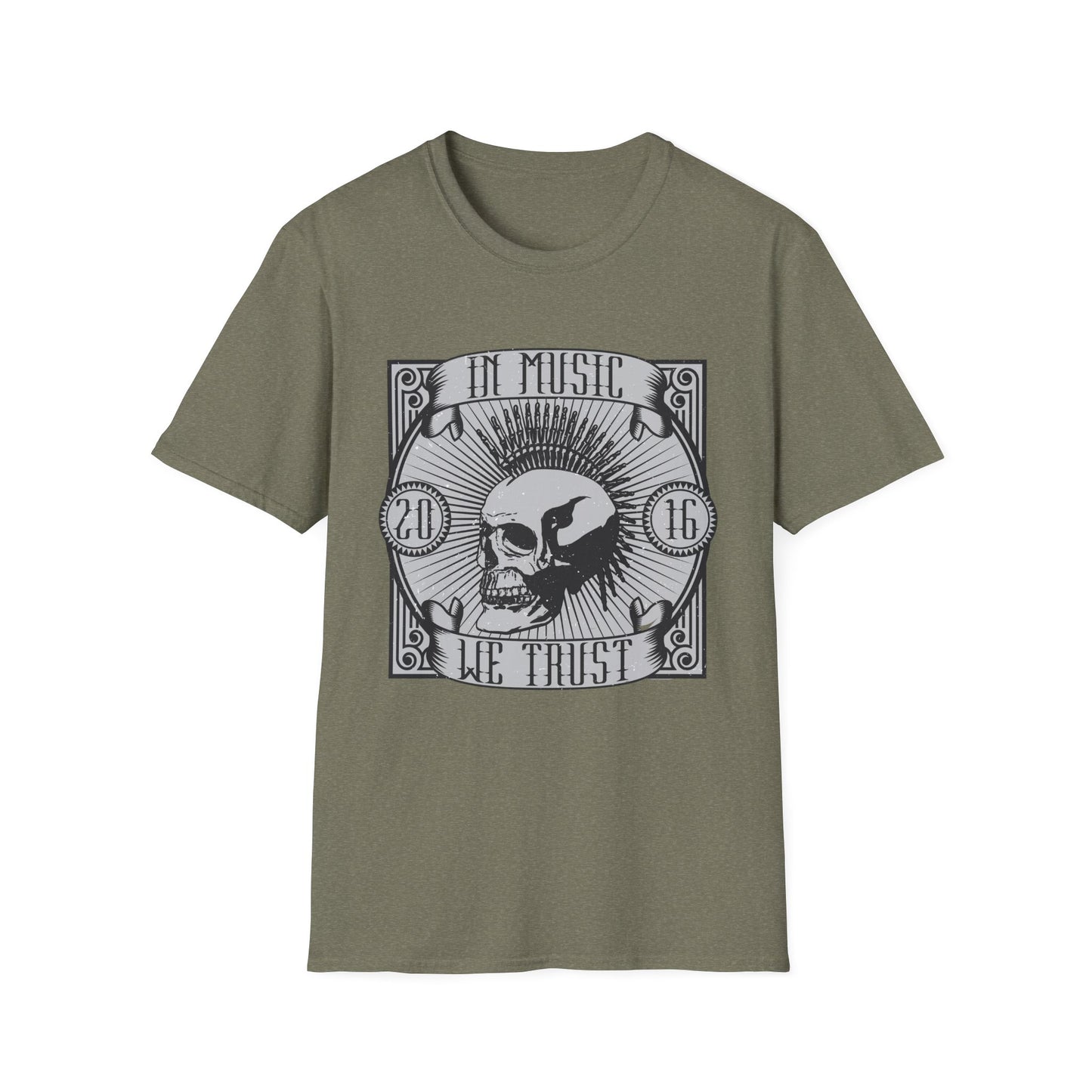 “In Music We Trust” – The Bullet Mohawk Skull of Rhythm, Resistance & Ritual