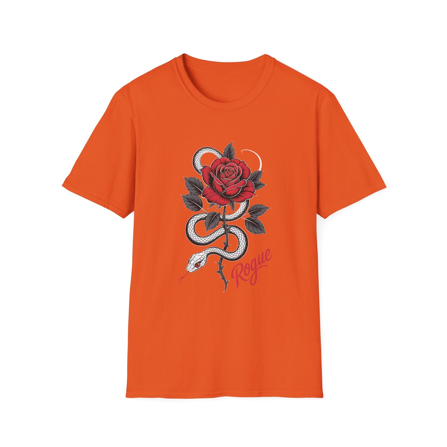 Rogue Bloom Snake & Rose Graphic Tee