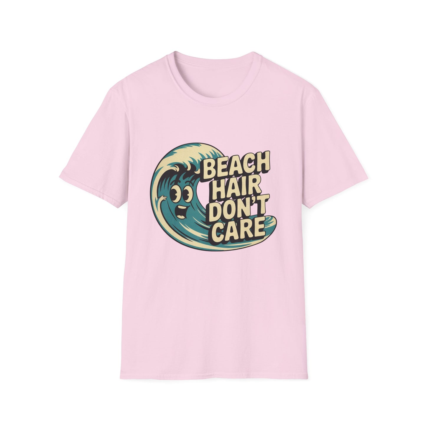 Beach Hair Tee – Messy, Majestic, and Totally Unbothered