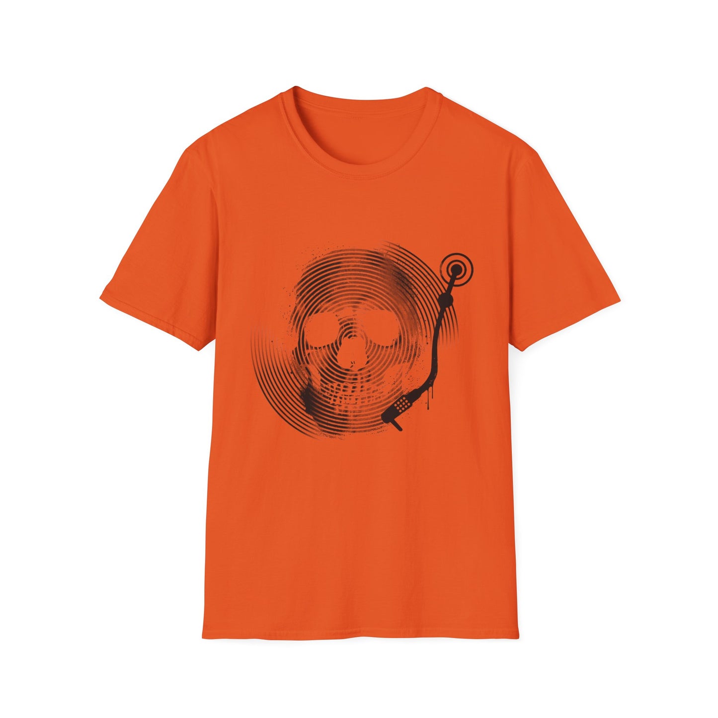 Spin Eternal Skull & Turntable Graphic Tee