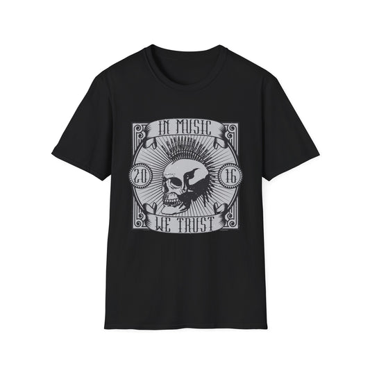 “In Music We Trust” – The Bullet Mohawk Skull of Rhythm, Resistance & Ritual
