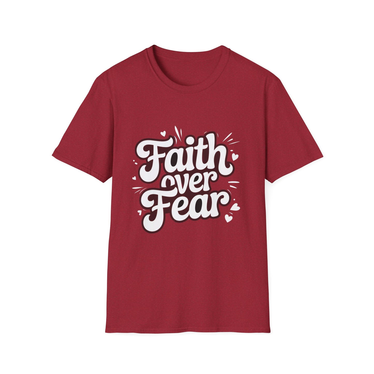 FAITH OVER FEAR – Bold Heart Tee