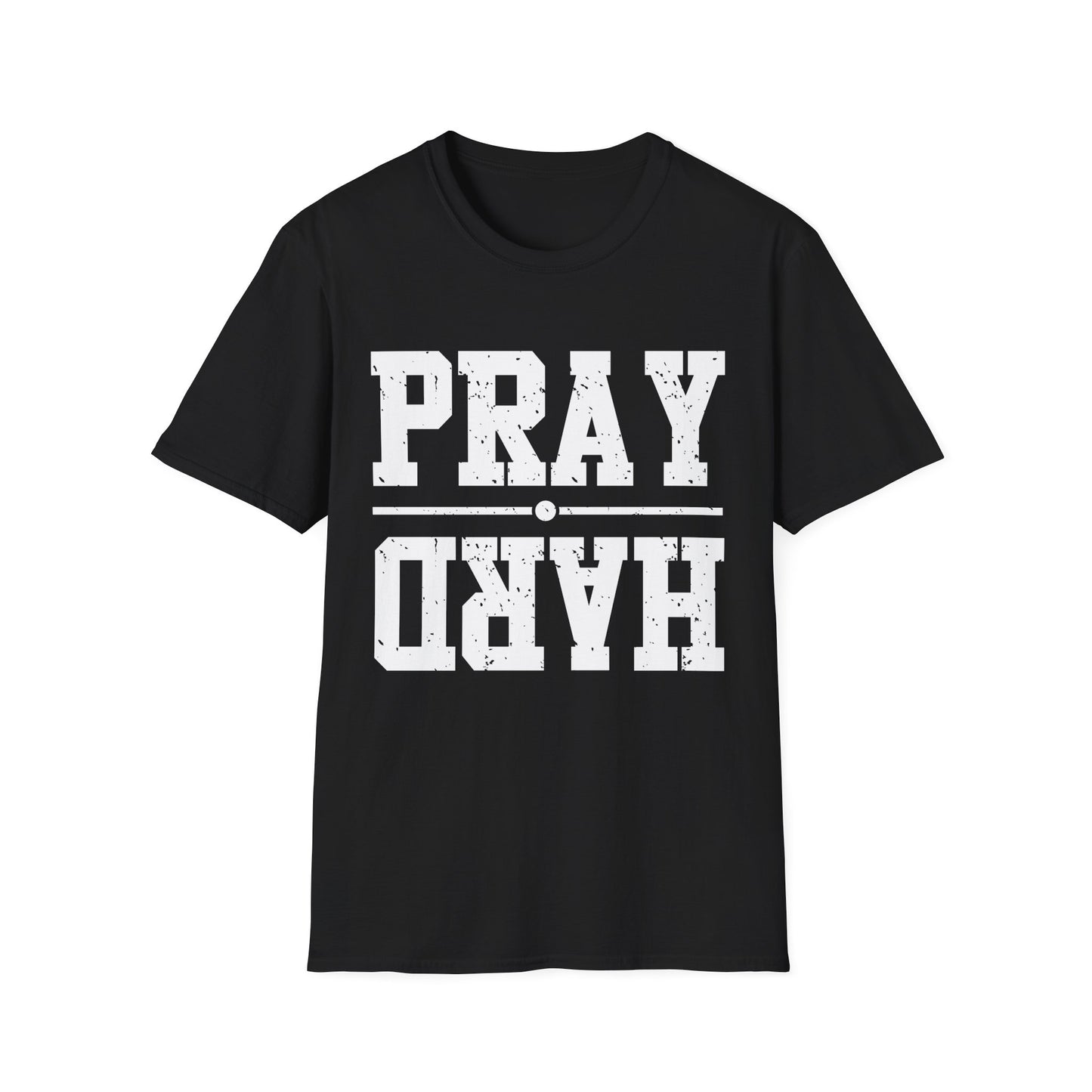 Pray Hard Bold Faith Tee – Power in Every Prayer