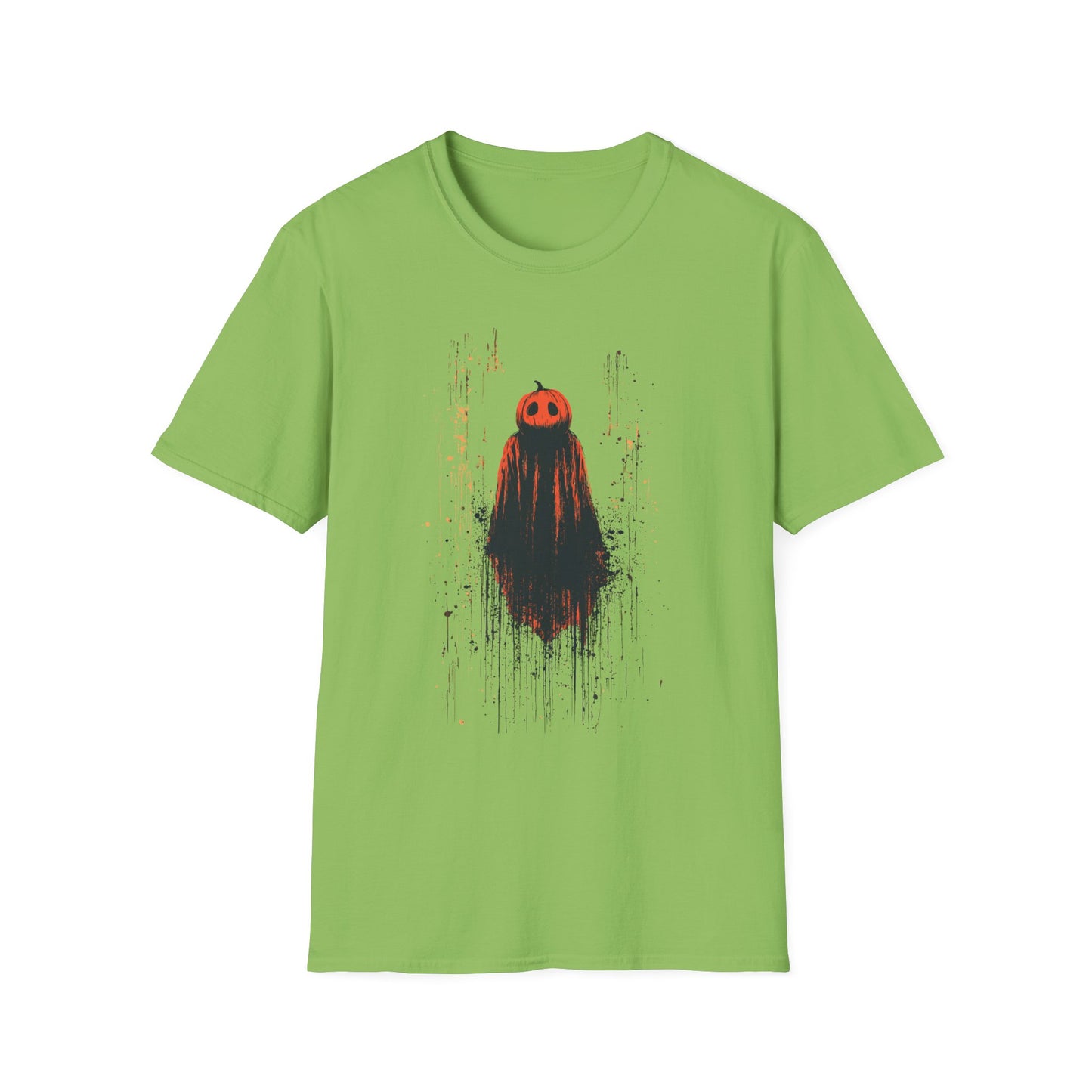 Ghoul Guard Halloween Pumpkin Head Tee