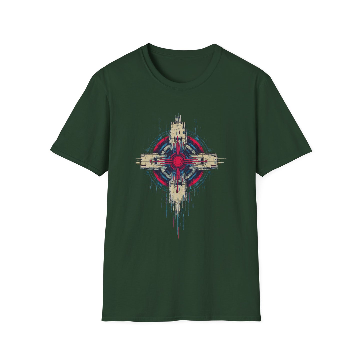 Signal Core – Cyber Compass Cross Design