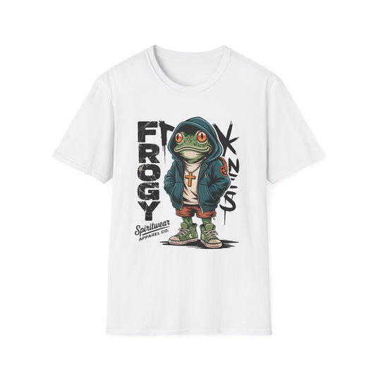 FROGY T-Shirt - Faith Radiates Outward, Glorifying Yahweh - Style 2
