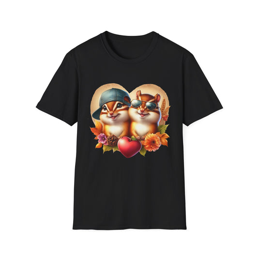 “Chipmunk Love” Tee – Flannel Hearts Edition