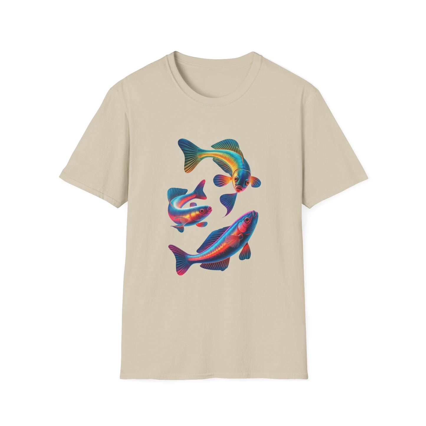 Neon Current Trio Fish Graphic Tee