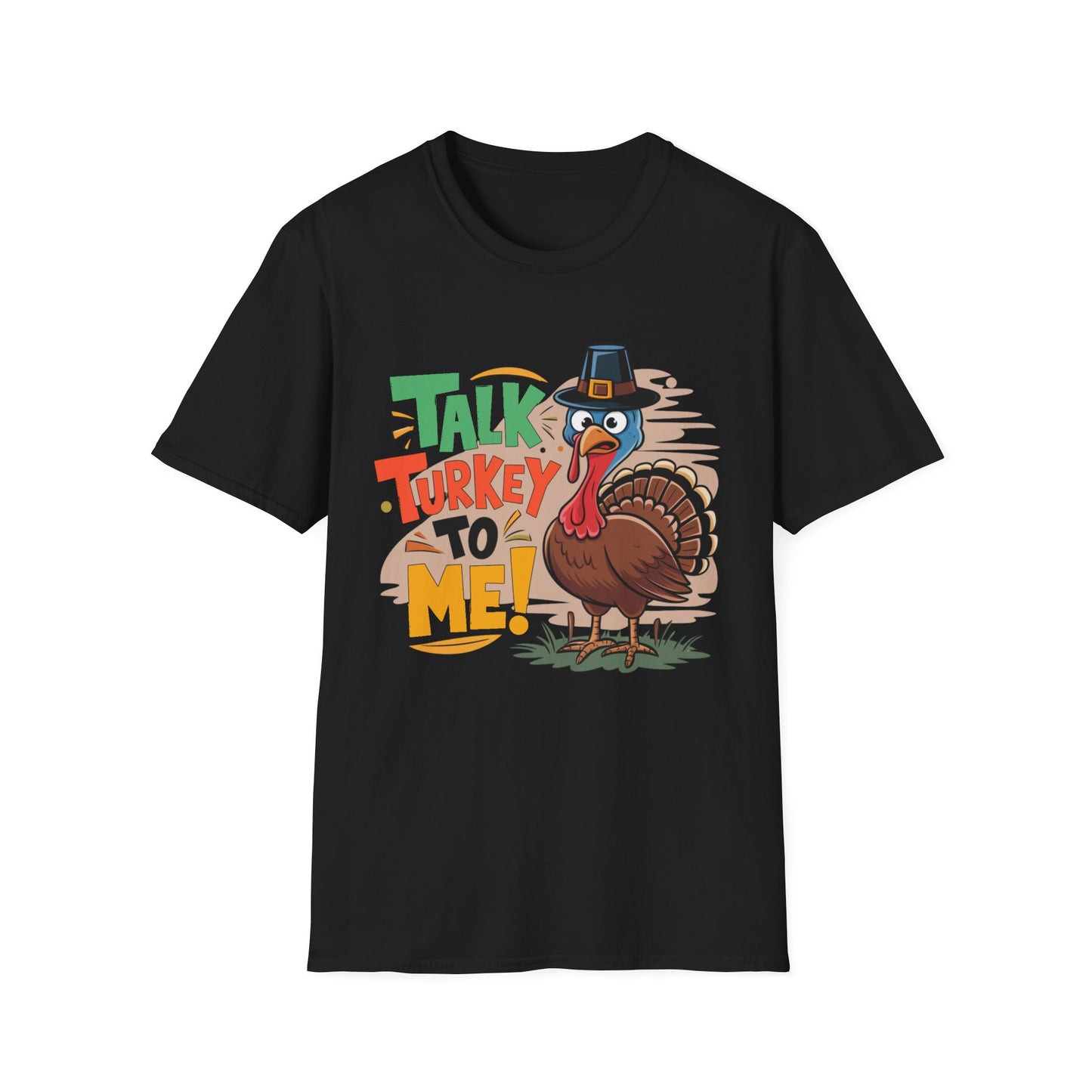Talk Turkey to Me – Pilgrim Hat Edition Short Sleeve Tee
